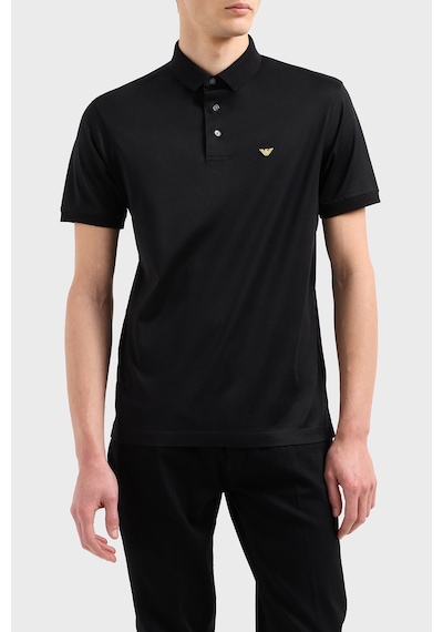 Emporio Armani Erkek Polo Yaka T Shirt Em001704 Af10017 Mc184 Siyah Siyah