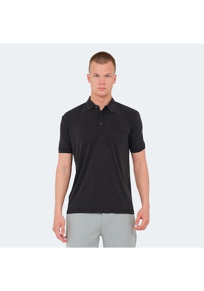 Slazenger KATSURO Erkek Polo Yaka Antrasit Tişört