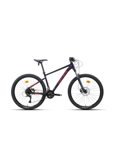 Carraro Crx 724 Erkek Dağ Bisikleti 400h Hd 27.5 Jant 24 Vites Karanlık Mor Kırmızı Çok Renkli