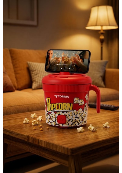 Torima TPM02 310 W Mısır Patlatma Makinesi Ev Tipi Popcorn Makinesi