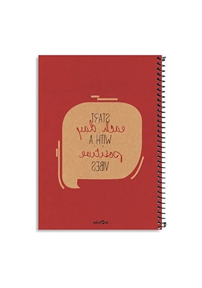 Eco Kraft Sert Kapaklı Defter, 200 Sayfa, 17x24 Cm 124-Pembe