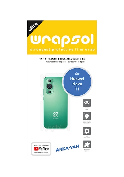 Huawei Nova 11 Arka Ve Yan Kaplama Tam Kaplayan Poliüretan Film