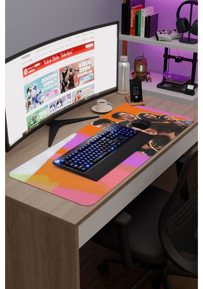 Never Have I Ever V5 90x40 Xxl Gaming Kauçuk Kaymaz Taban Mouse Pad Fare Altlığı