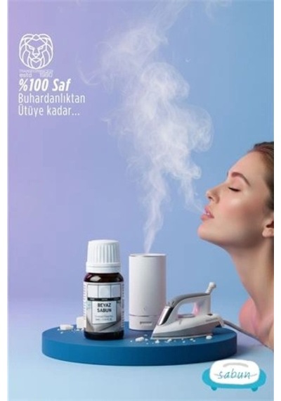 %100 Saf Beyaz Sabun Esansı - 10 Ml Hiper-konsantre Oda Ve Ütü Kokusu Abundance Prosperity