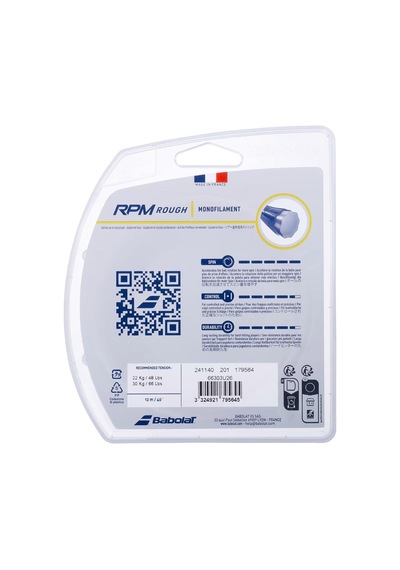 Babolat Rpm Rough 1.25 Mm 12m Kırmızı Kordaj Teli