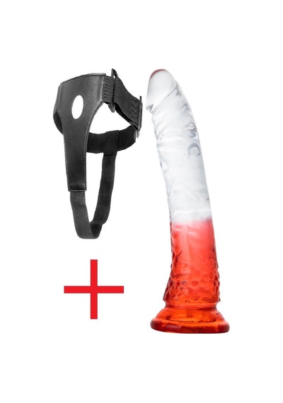 Yumuşak Şeffaf Kırmızı Jel Dokulu 21 Cm Yumurtalıksız As0849-p Diğer