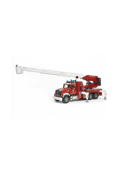 Merdivenli Ve Su Püskürten Mack Granit İtfaiye Model Aracı
