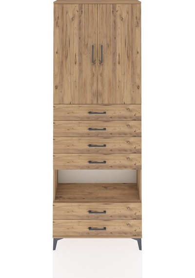 Arges Dolap 4 Raflı 6 Çekmeceli 2 Kapaklı 88x30x243 Çam-çam Atlas Çam Arges Dolap 4 Raflı 6 Çekmeceli 2 Kapaklı 88x30x243 Çam-çam Atlas Çam