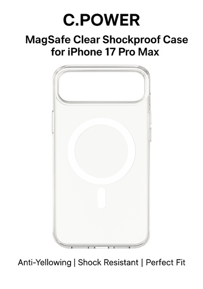 C.power Magsafe Şeffaf Sert Kılıf Apple Uyumlu iPhone 17 , 17 Air , 17 Pro, 17 Pro Max , Darbeye Dayanıklı Pc Malzeme Şeffaf C.power Magsafe Şeffaf Sert Kılıf Apple Uyumlu iPhone 17 , 17 Air , 17 Pro, 17 Pro Max , Darbeye Dayanıklı Pc Malzeme Şeffaf