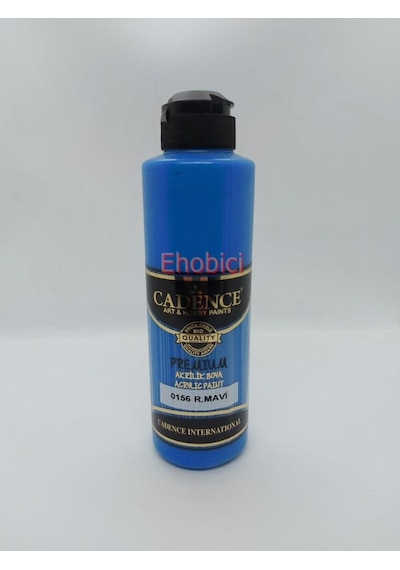 Cadence Akrilik Boya 250Ml 0156 R.Mavi Ahşap Boyası