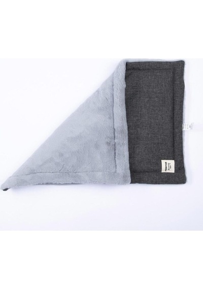 Pawstar Lüx Pet Mat Kedi Köpek Yatağı Yıkanabilir Antrasit 50-70cm