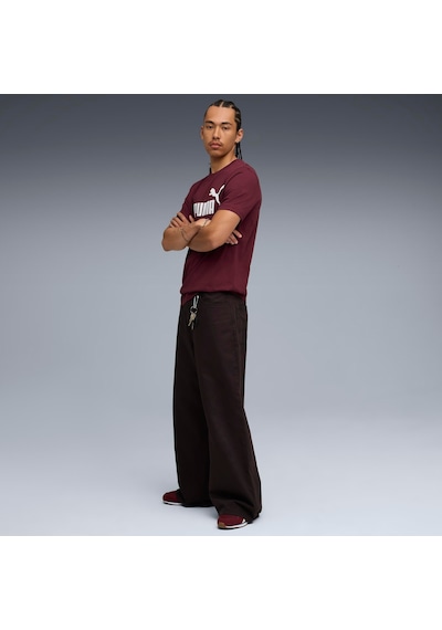 Puma Ess No. 1 Logo Tee Erkek Yetişkin T-shirt Bordo Puma Ess No. 1 Logo Tee Erkek Yetişkin T-shirt Bordo