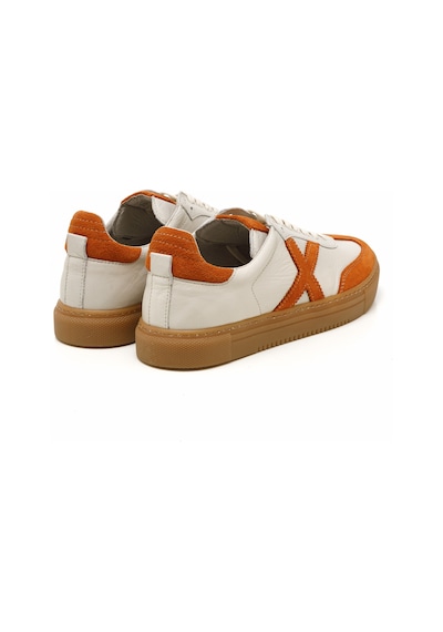 Sneaker Günlük Kadın Mar-25y-192-3030 John May Orange Süet-bej Cilt-orange Süet Orange Turuncu