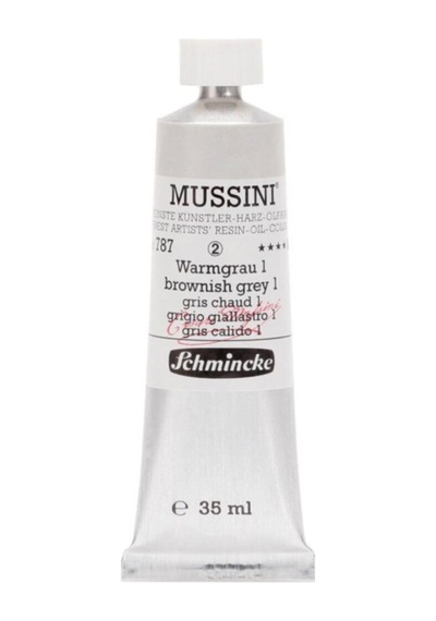 Schmincke Mussini Artist Yağlı Boya 35 ML Seri 2 787 Brownish Grey 1