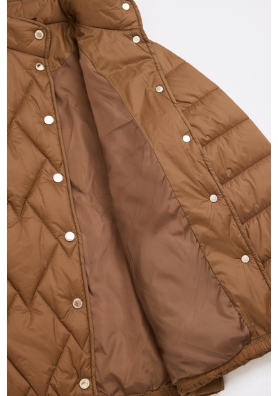 U.S. Polo Assn. Kadın Kahverengı Mont 50328150-vr134 Kakao