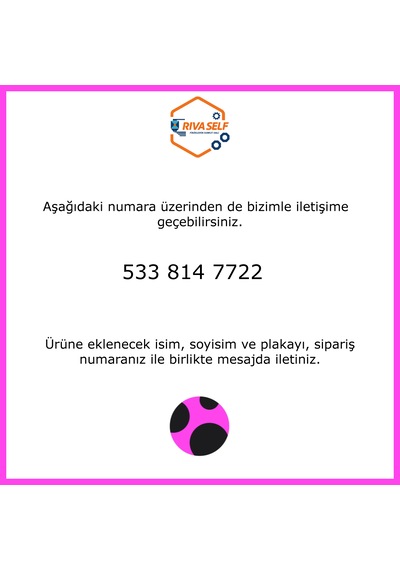 Kişiye Özel İsimli Ve Plaka Tasarımlı 3d Yazıcı Baskı Anahtarlık Siyah - Beyaz