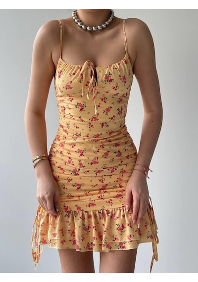 Etiler Collection Darcie İp Askılı Elbise S Etiler Collection Darcie İp Askılı Elbise S