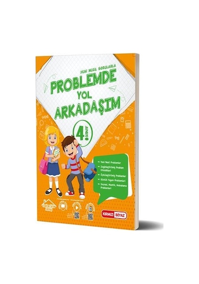 Kırmızı Beyaz Yayınları 4. Sınıf Yeni Nesil Problemde Yol Arkadaş