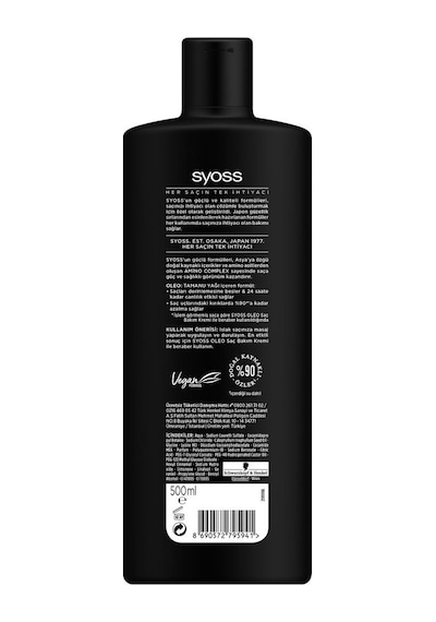 Syoss Oleo 21 Derinlemesine Bakım Şampuan 500 ML