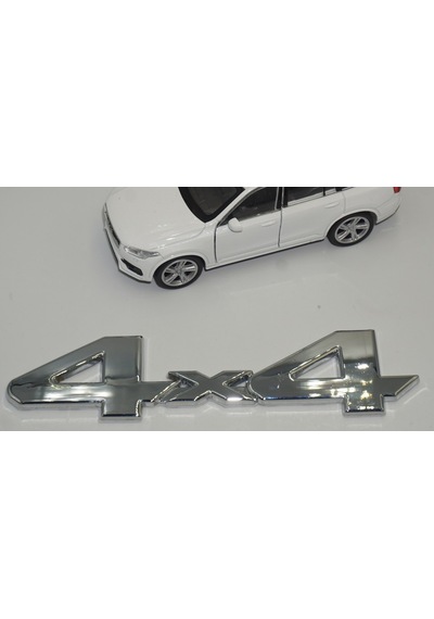 4X4 Arazi Suv Pickup Bagaj Krom Metal 3M 3D Yazı Logo Amblem (550753579)