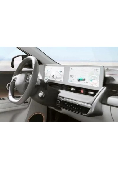 Hyundai Ioniq 6 Gösterge Panel Ve Bilgi Ekranı Uyumlu 9h Nano Ekran Koruyucu