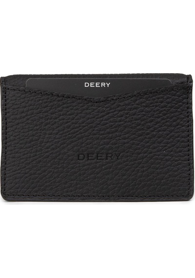 Deery Hakiki Deri Siyah Yatay Erkek Cüzdanı - 00520zsyhz01 Siyah