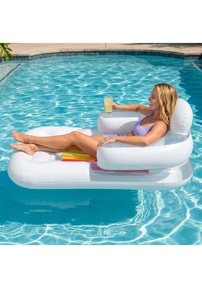 Bestway Şişme Sırt Dayanıklı Deniz Yatağı 150 X 77 X 50 Cm Beyaz 43028b