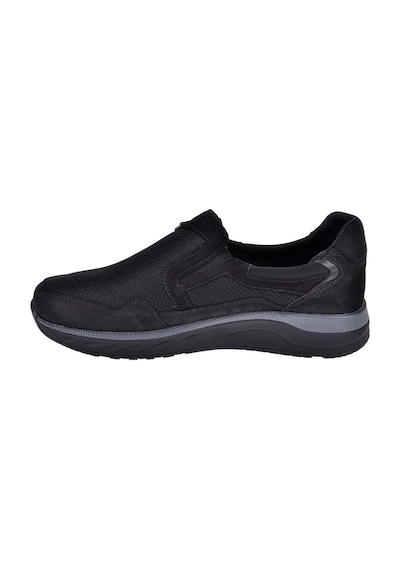 Forelli Comfort Üzeri File Erkek Spor Ayakkabı For-46005 Siyah Siyah