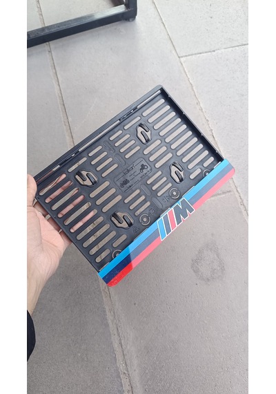 M Logo Motor Plakalık Motosiklet Plakalık İsimli Motor Plakalık Bmw M Logo Motorsiklet Plakalık