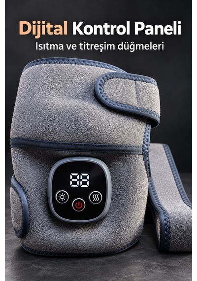 Diz Omuz Ve Dirsek İçin Isıtmalı Masaj Bandı