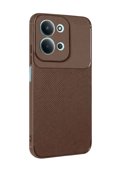 Xiaomi Redmi 15c 5g Auto Focus Karbon Kapak - Kahverengi -