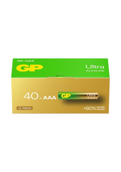 Batteries G-tech Ultra Alkalin İnce Lr03 - Aaa Boy 1.5v Pil 40'lı Kutu