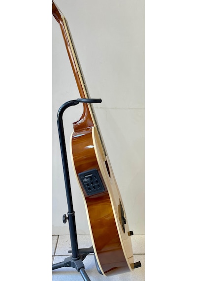 Clariss İnce Kasa Elektro Klasik Gitar (Natural)
