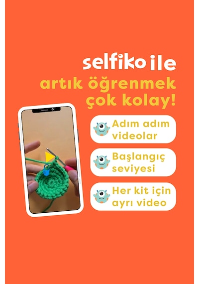 Selfiko Baybaykuş Örgü İpi Seti