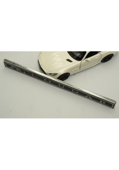 Jaguar Cougar Krom Metal Bagaj Logo Amblem Arma