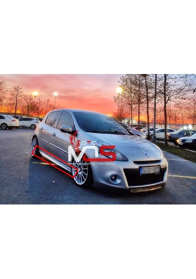 Renault Clio 3 Kng Marşpiyel Tk Fiberglass Boyasız