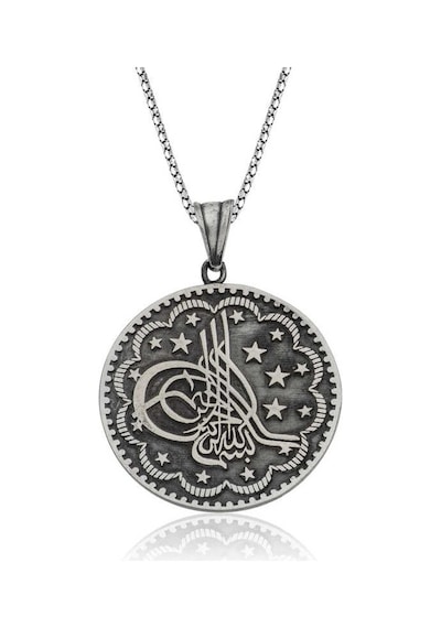 Gümüş Tuğra Kolye (510786705)