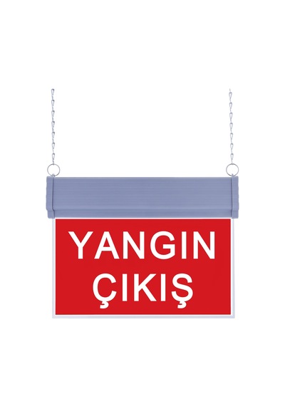 Sg051-d4 Çift Yönlü Acil Yönlendirme Armatürü Zincirli Yangın Çıkış 42621