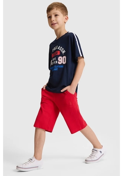 U.s. Polo Assn. Çocuk Şort Kırmızı
