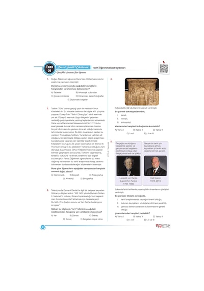 Nitelik Yayınları 9. Sınıf Tarih Beceri Temelli Soru Kita 3047 R2