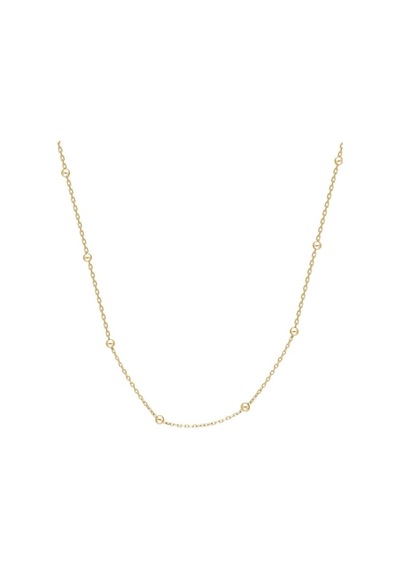 Toplu Gümüş Kolye Zincir 60 Cm Altın Kaplama Wsn229S (399924780)