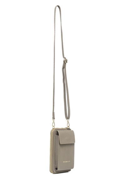 Çapraz Çanta Kadın Lısa Piumelli Milano Bag D40 Taupe Taba