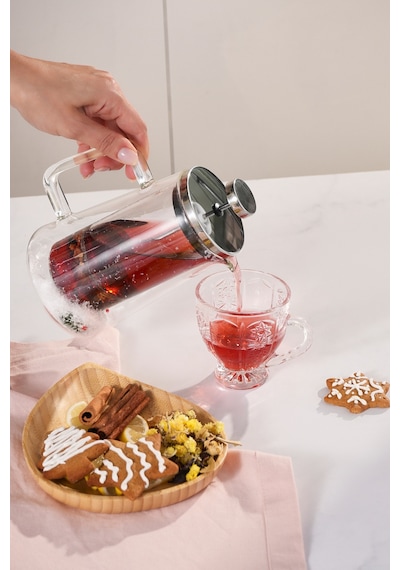 Karaca Pia Frostia French Press 430 Ml Şeffaf