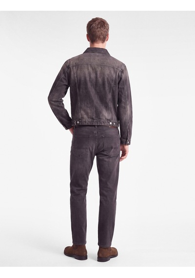 Koton Normal Bel Cepli Pamuklu Straight Fit Jean Pantolon - Mark Jean Siyah 7wam40370nd
