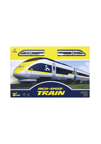 Yüksek Hızlı Sesli Işıklı Oyuncak Tren Seti