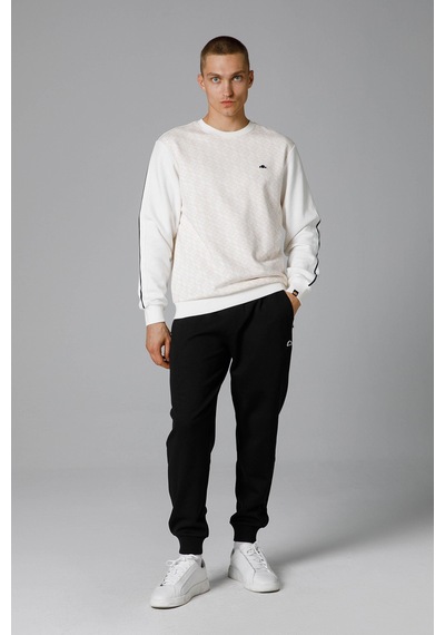 Ellesse Erkek Sweat Em229-of Beyaz Beyaz