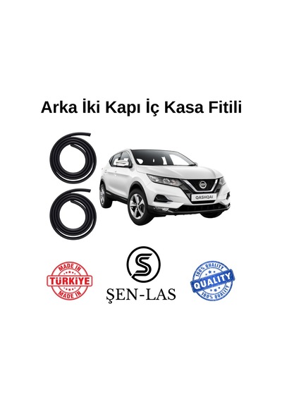 Nissan Qashqai 2014-2021 Şen-las Arka Iki Kapı Fitili Şl30107