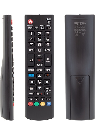 LG Uyumlu Rm-l1162 Smart My Apps Tuşlu Kısa Lcd-led Tv Kumandası Akb73715601a