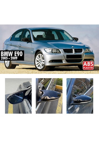 Bmw 3 Serisi E90 Makyajsız Yarasa Ayna Kapağı - 2003 - 2008