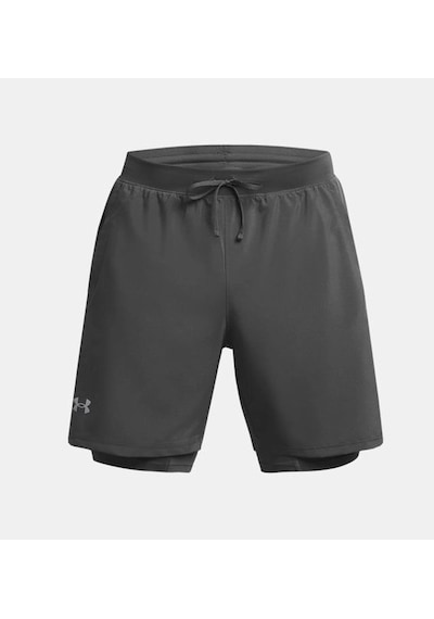 Under Armour Ua Launch 7 2-ın-1 Shorts Erkek Taytlı Şort 1382641 1382641 025 025